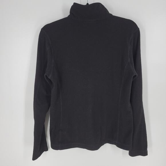 Patagonia Women's Black Micro D 1/4-Zip Fleece S - Picture 7 of 10